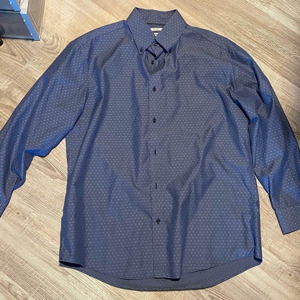 Men’s Blue Dress Shirt